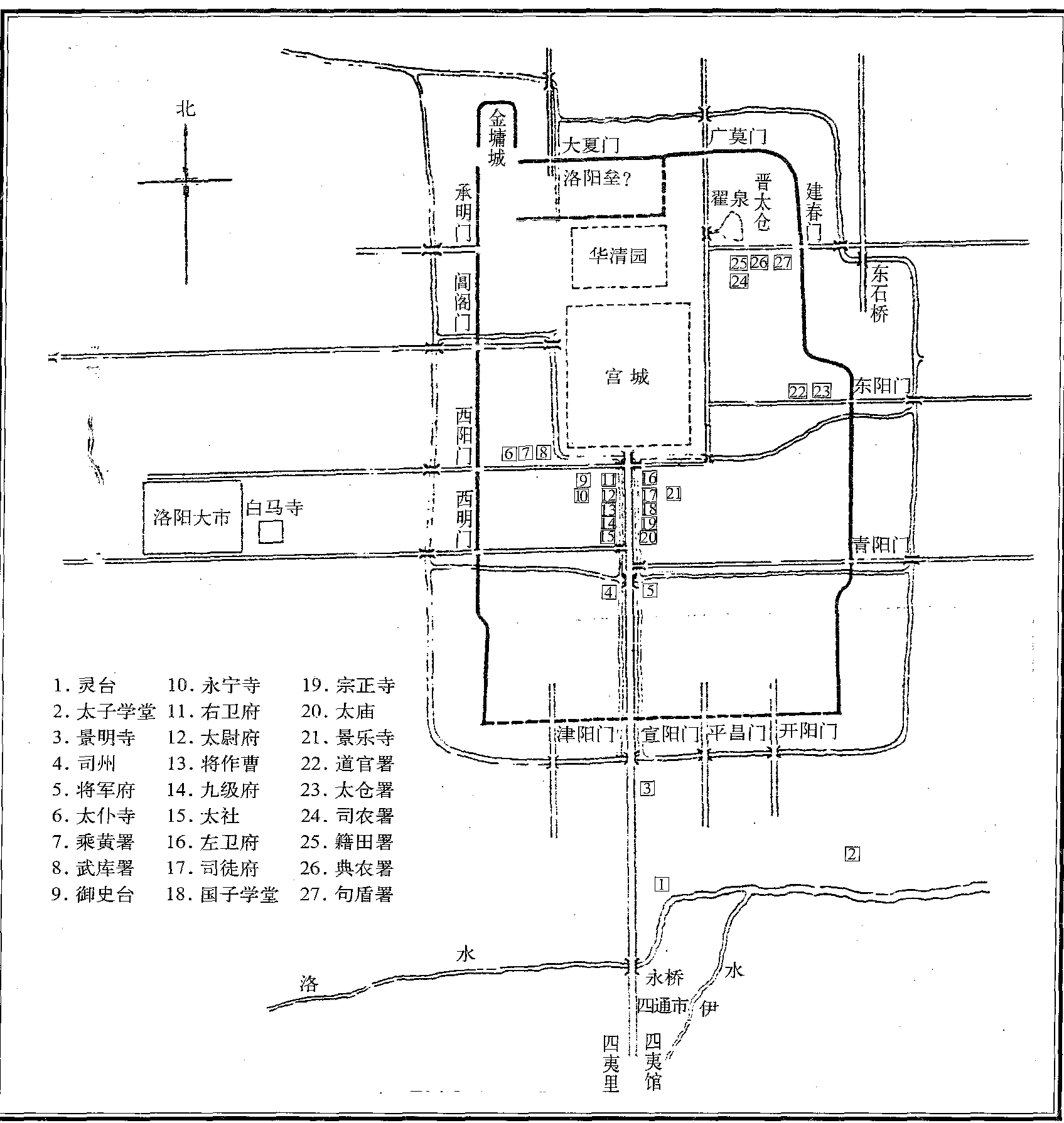 1.7 北魏洛陽(yáng)城