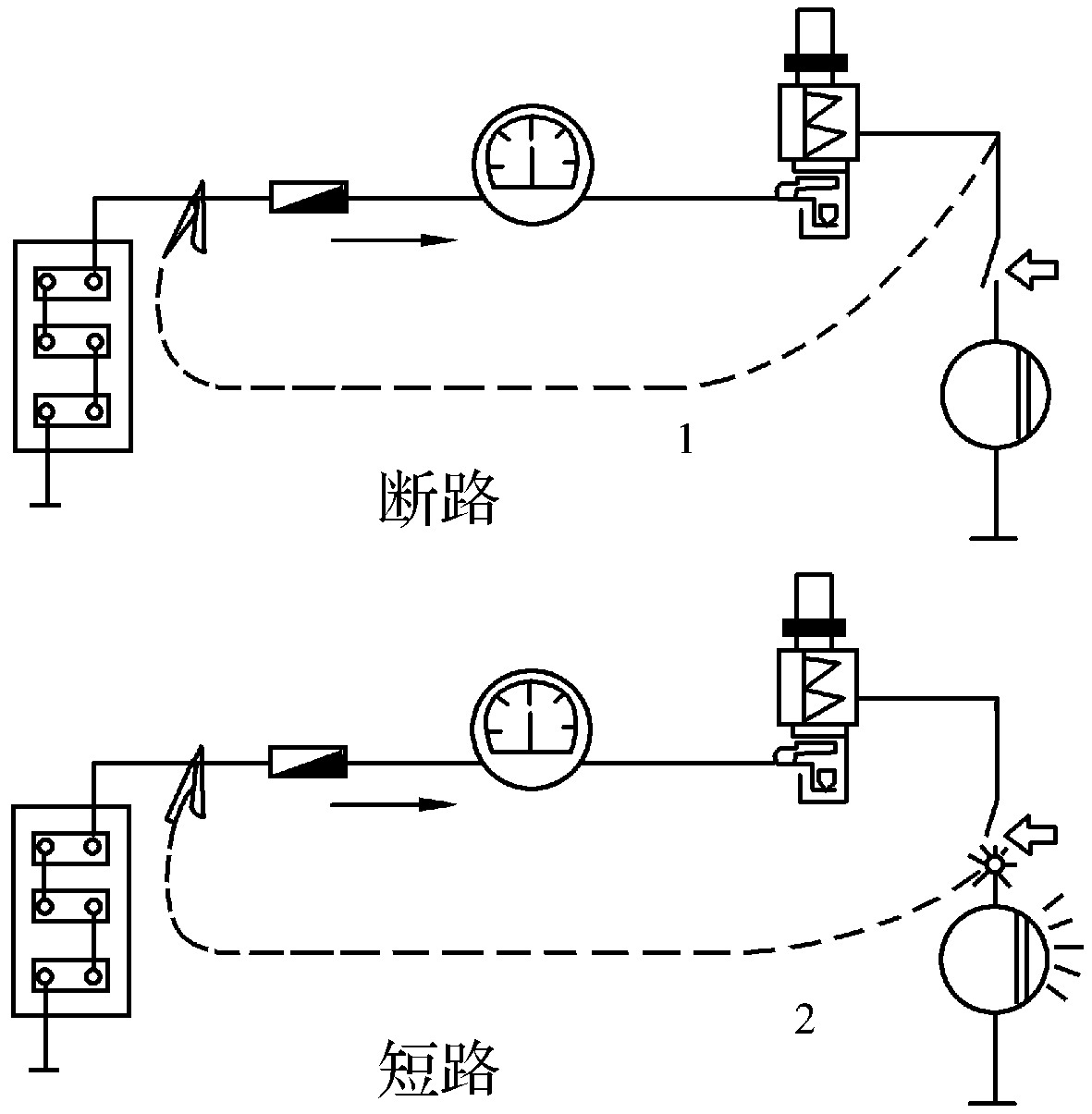 第四節(jié)　汽車燈系的故障診斷與排除