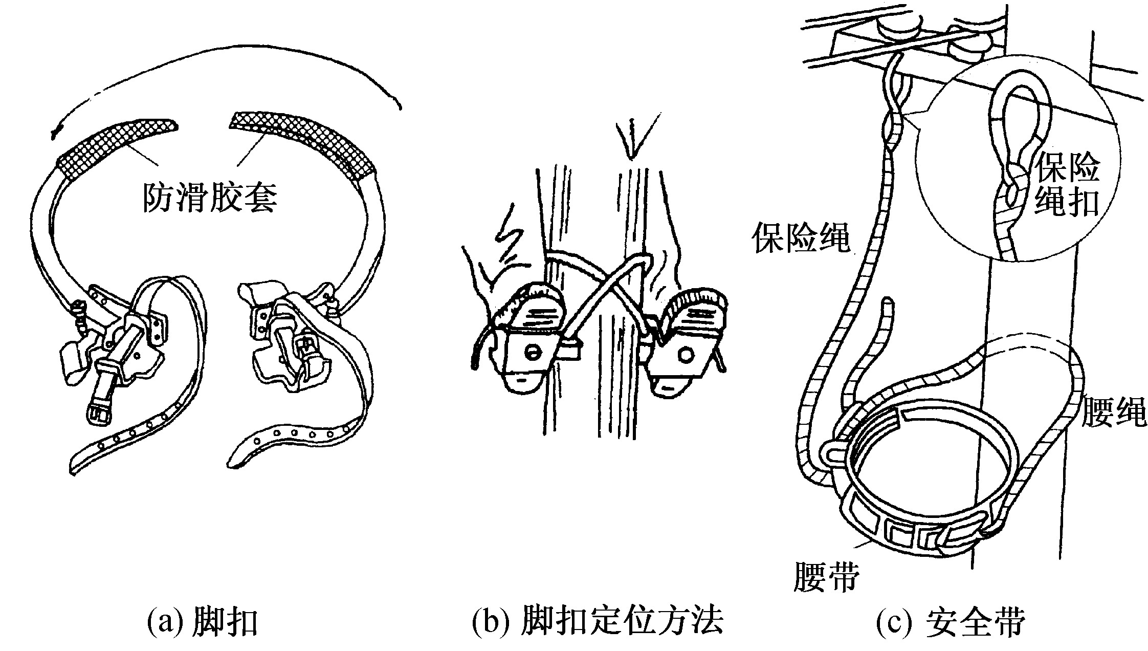 四、腳扣和安全帶