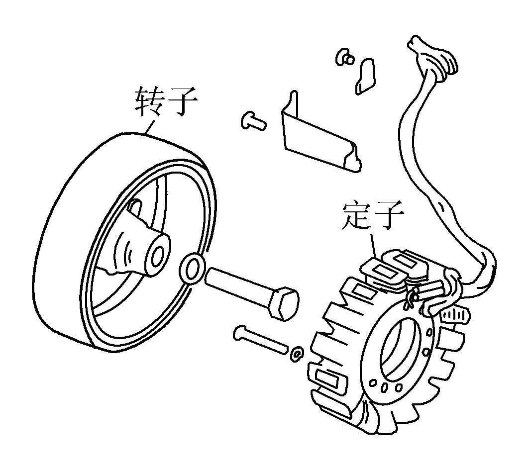 AC發(fā)電機(jī)充電裝置